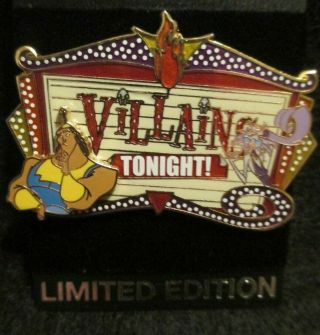 Disney - Wdi - Kronk And Yzma Villains Tonight Le 300 Pin