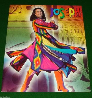 Joseph And The Technicolor Dreamcoat Souvenir Programme Book,  Canada