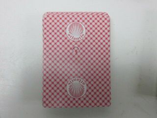 Gemaco poker playing cards from Atlantic City Casino - 2 decks with holes, 5