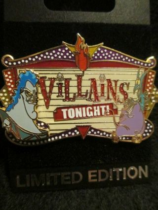 Disney - Wdi - Hades With Pain And Panic Villains Tonight Le 300 Pin