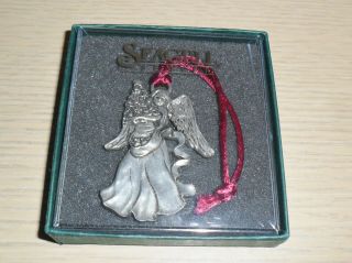 1994 Seagull Pewter Pewter Angel Ornament