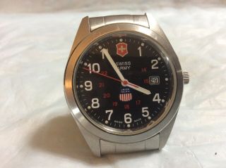Victorinox Swiss Army Watch With - Union Pacific Logo Needs Battery