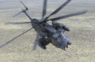 Us Air Force Usaf Mh - 53j Pave Low Iiie Helicopter 8x12 Photograph