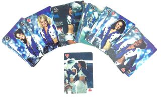 Vtg Complete Deck Playing Cards 1981 Dallas Cowboys Cheerleaders No Jokers