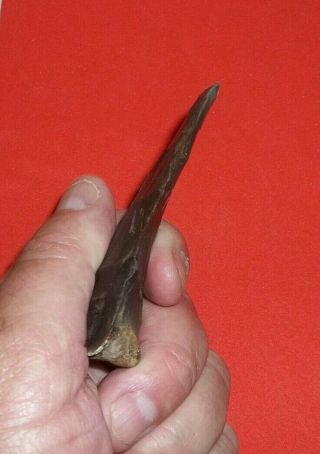 Authentic indian artifact,  Texas Arrowhead,  Kerrville Knife / Fist Axe.  H - 21 3