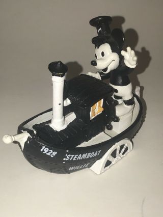 Disney Bully West Germany Steamboat Willie Steam Boat Rubber Pvc Figurine Figure