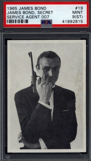 1965 James Bond 19 Secret Service Agent 007 Psa 9 (st) 698005