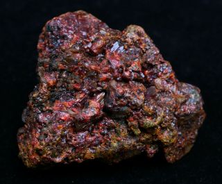133g Rare Natural Best Red Realgar Crystal Mineral Specimen Hunan China