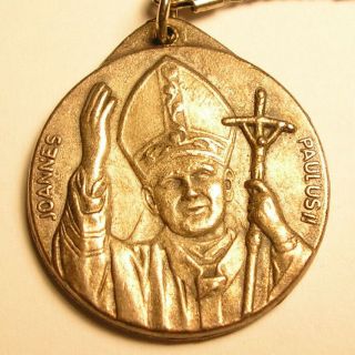 St.  Pope John Paul Ii Papal See Catholic Saint Vatican City Rome Pewter Medal