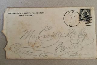 Vintage 7pg Handwritten Letter Mailed 1924 W/ 2 Cents Harding Stamp