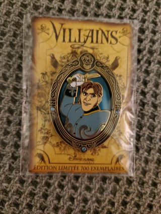 Disney Dlp Villains Jeweled Oval Frame Hans From Frozen Le 700 Pin
