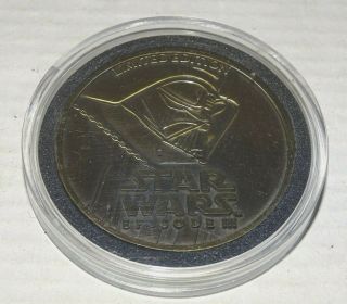 Star Wars Episode Iii Limited Edition Darth Vader Medallion Token Coin 2005 Case