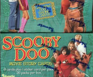 Scooby Doo Movie 1 Card Box
