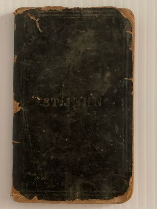The Gospel According To Saint John 1862 Civil War Pocket Bible Oxford
