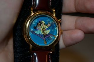 Rare - Disney Aladdin Watch Fossil Limited Edition Series 5 Collectors Club