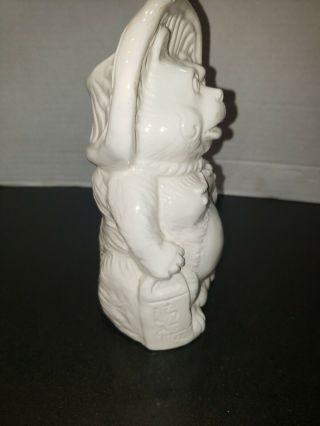 Vintage Tanuki White Benihana Japan Tiki Mug Bear Dog Racoon Hawaiian Ceramic 2