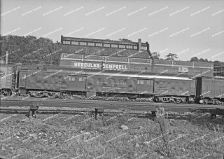 Orig Neg Maine Central Express Car 336 Converted From A Pullman 2 ¼ X 3