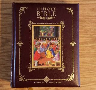 The Holy Bible Illuminated Family Edition Lionheart Press 2000 No Writing Inside