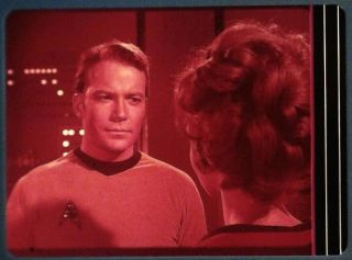 Star Trek Tos 35mm Film Clip Slide Space Seed Kirk Mcgivers