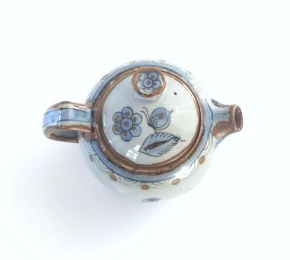 EL PALOMAR Pottery,  Blue Birds Butterflies Teapot,  Ken Edwards Collectible - SM 3