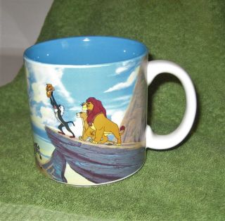 Vintage Disney The Lion King Graphic Coffee Cup Mug Disney Made In Japan