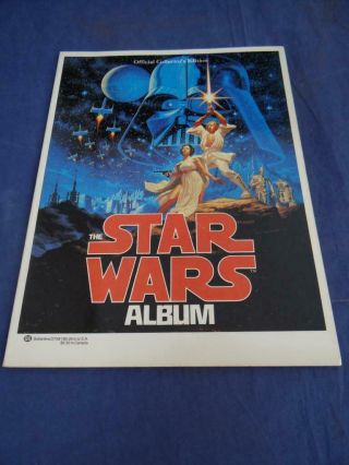 Vintage 1978 The Star Wars Album Official Collector 