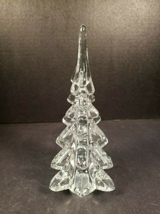 Midwest Clear Glass Christmas Pine Evergreen Tree Decoration 8.  5 "