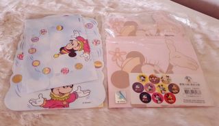 Vintage Stationery Letter Set X2 Mickey Minnie Mouse
