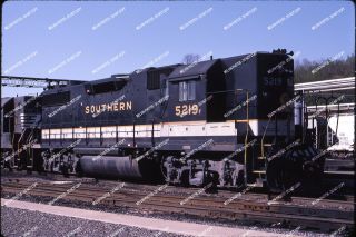 Orig Slide Southern Railway Gp38 - 2 5219 Kodachrome Slide Processed