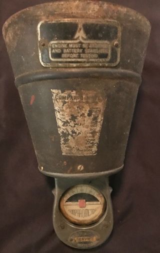 Vintage Compar - O - Meter Headlamp Luminosity Tester United Service Motors