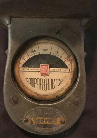 Vintage Compar - O - Meter Headlamp Luminosity Tester United Service Motors 2
