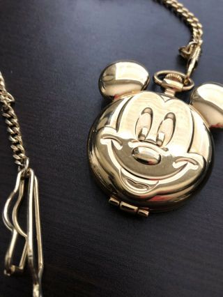 Vintage,  Lorus Mickey Mouse Pocket Watch,  Disney