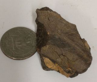 Cut 36 Gram Unclassified Nwa Meteorite (g7151)
