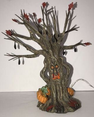 Vintage Halloween Department 56 Dept.  56 Village Accessories Spooky Tree 2000