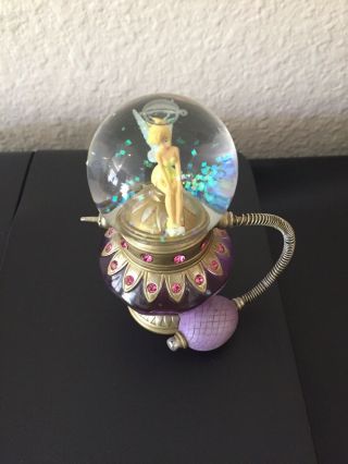 Tinkerbell Perfume Bottle Mini Snowglobe - Authentic Disney