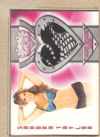Sandra Taylor 34 2014 Bench Warmer Eclectic Swatch - Black Mesh