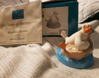 Wdcc Disney Classics The Little Mermaid Scuttle " Muddled Mentor ",