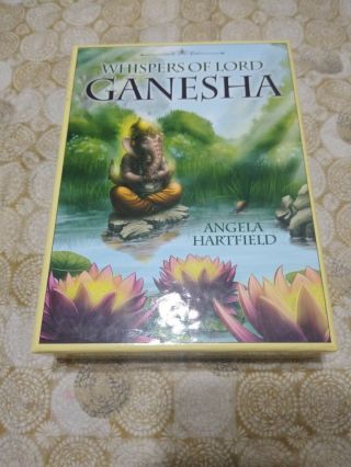 Whispers Of Lord Ganesha Deck By Angela Hartfield