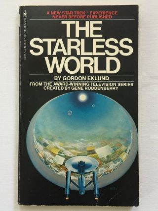 Star Trek The Starless World (1978,  Paperback) 1st Print Bantam Book Sci - Fi