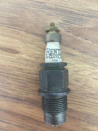 Antique Vintage Rentz 775 Spark Plugs Gas Engine Car Collectible