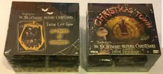 Nightmare Before Christmas Card Game & Christmas Town Expansion Booster Box