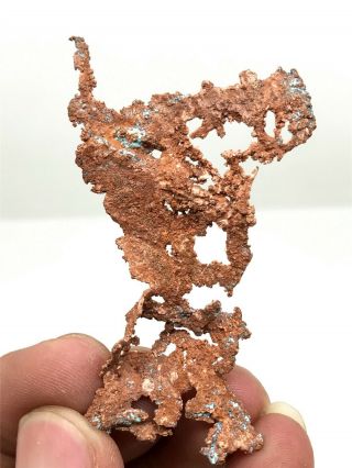 7.  5g “native Copper ”crystal Rare Mineral Specimens Morocco