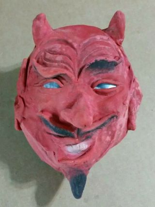 Rubber Halloween Devil Mask,  Child 