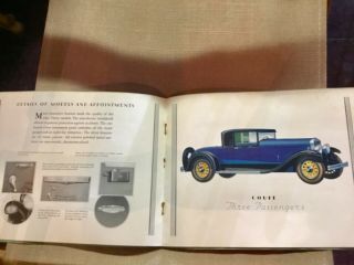 XXRARE: 1929 Franklin Automobile Company sales brochure 130 Syracuse,  NY 3