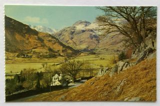 The English Lakes The Langdale Valley Postcard (p329)