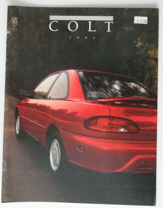 Dodge Colt 1993 Dealer Brochure - French - Canada - St1002000218