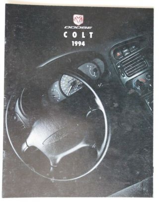 Dodge Colt 1994 Dealer Brochure - French - Canada - St1002001118