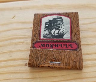Vintage Matchbook Moshulu Restaurant Penn 