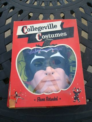 Vintage The Bat Collegeville Halloween Costume Pre 1960
