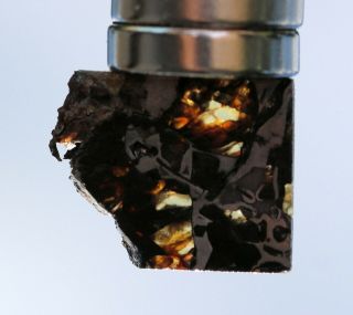 Admire Pallasite Meteorite,  1.  5 grams,  Kansas 3